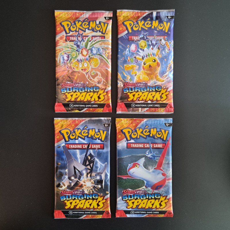 Surging Sparks Booster Pack - Artwork Set